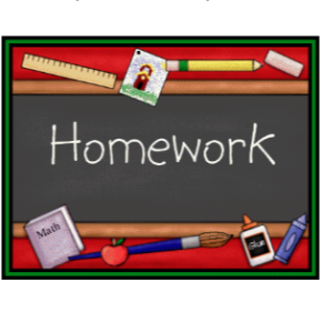 Middle School Homework Page